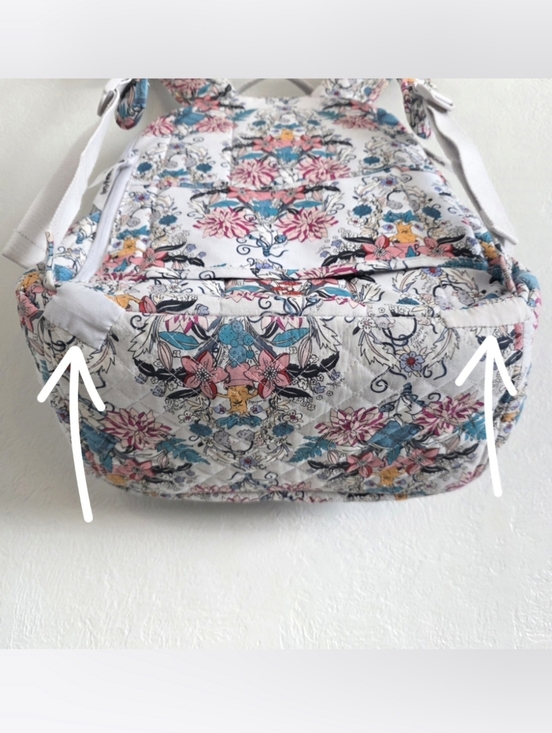 Vera Bradley Harry Potter Herbology Mandrake Floral Large Multicolor Backpack main image 9